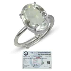 Products Natural Quartz Ring - Adjustable Unisex Adult Ring  | eBay UK