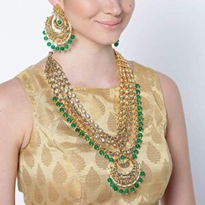 Fashion Latest Gold Plated Kundan Pearl Stylish Fancy Wedding Necklace Jewellery | eBay