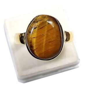 100% Natural Tiger's Eye Adjustable Ring 7.22-8.33 Ratti* 6.50-7.50 Carat Origio | eBay