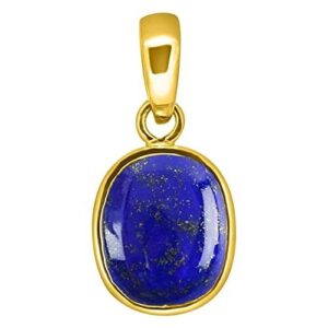 GEMS 14.00 Ratti / 13.00 Carat Lapis Lazuli Gold Plated Pendant/Locket Certified | eBay