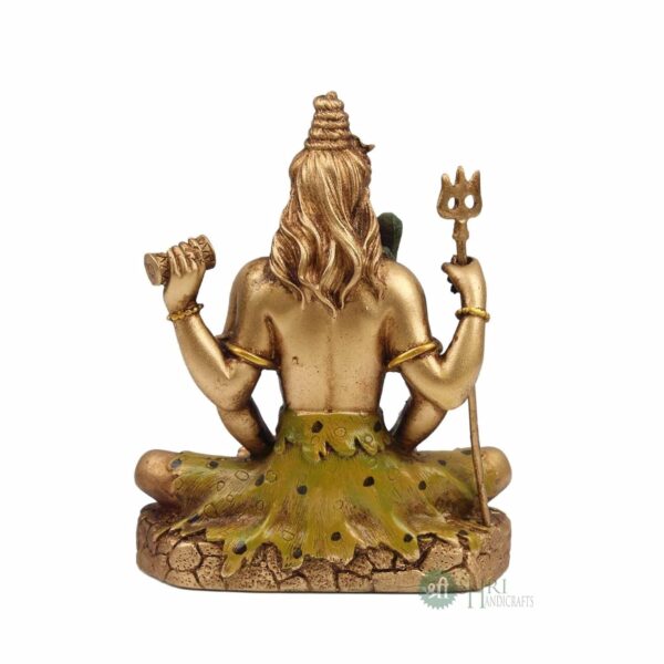 Cold Cast Resin Shiva Showpiece Antique Decor Décor Bolenath Mahakal(6 Inches, M | eBay - Image 3