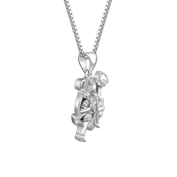 925 Silver Anjaneya Pendant with Link Chain For Him| Pendant to Gift Men & Boys| | eBay - Image 2