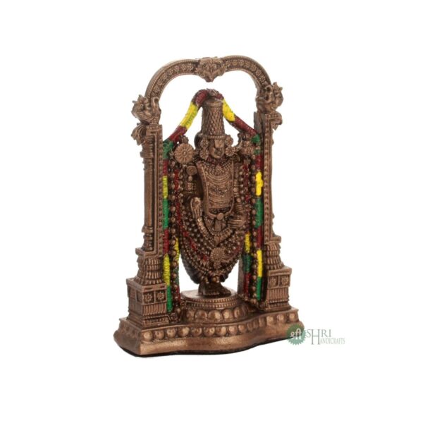 Tirupati Balaji Fine Painting Idol Decorative Showpiece Handcrafted Balaji Murti | eBay - Image 2