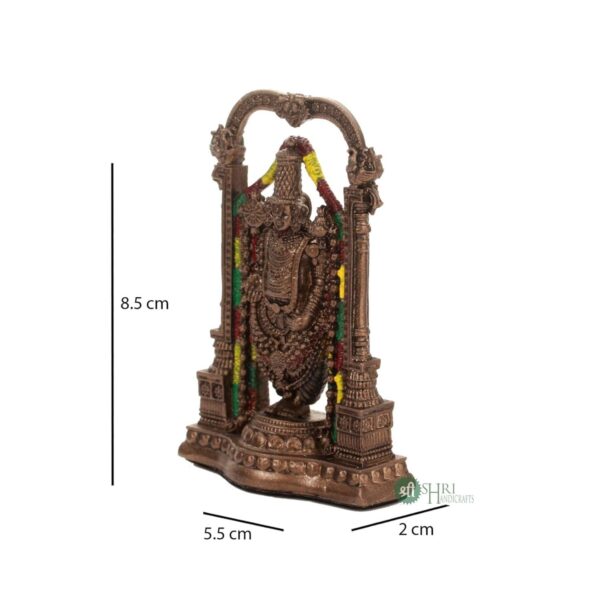Tirupati Balaji Fine Painting Idol Decorative Showpiece Handcrafted Balaji Murti | eBay - Image 4