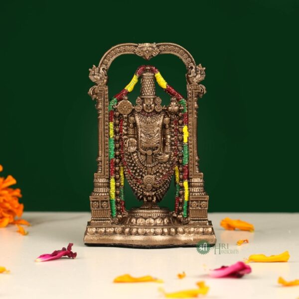 Tirupati Balaji Fine Painting Idol Decorative Showpiece Handcrafted Balaji Murti | eBay - Image 5