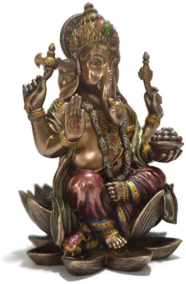 India Ganesha Idol Statue - Wedding Gift - Anniversary/Birthday/Farewell/Good L | eBay - Image 2