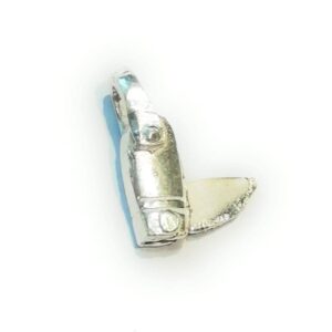 Pure Silver Nazar Pendant for New Born Babies kids in Silver Chaaku (Knife), Bla | eBay