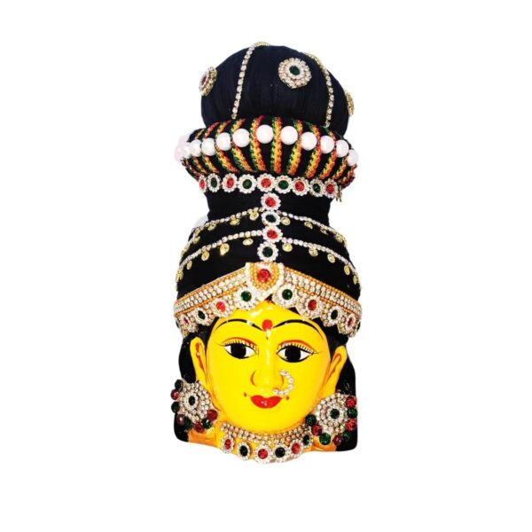 Ammavari Face - Decorative Ammavari Face with Hair (F-8) | eBay - Image 2
