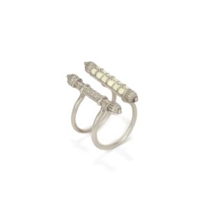 Kumbha Ring in Oxidised 925 Silver for women | eBay