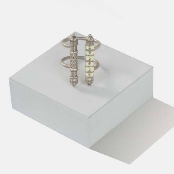 Kumbha Ring in Oxidised 925 Silver for women | eBay - Image 2