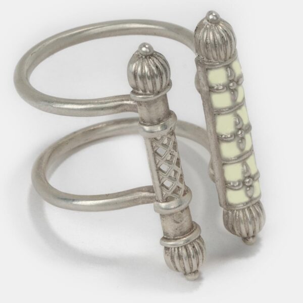 Kumbha Ring in Oxidised 925 Silver for women | eBay - Image 3
