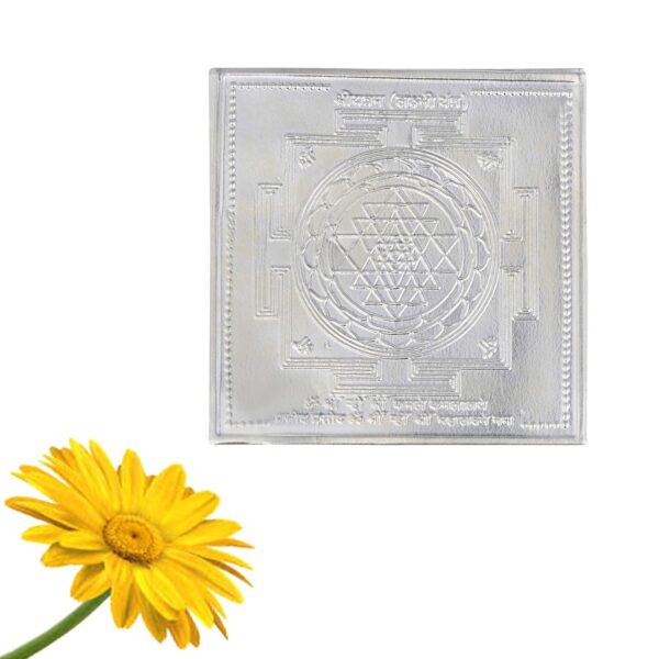 925 Pure Silver Shri Yantra Hindu Vedic Symbol for Wealth and Prosperity - 3.2 G | eBay - Image 4