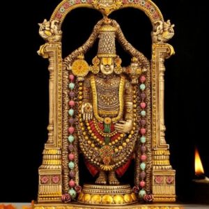 8" Tirupati Balaji Fine Metal Finish Idol Decorative Showpiece Handcrafted Tirup | eBay