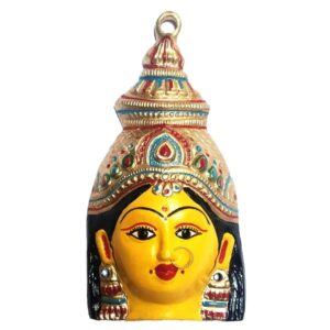Yellow Ammavari Face - Laxmi Mukhota - Matha Face - Varalakshmi Face - Ammavari | eBay