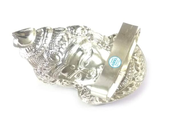 Laxmi Mukhota Idol (German Silver), 1 Piece | eBay - Image 3