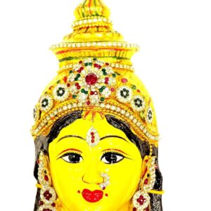 Metal Varamahalakshmi Face Set Jewellery (Yellow ) | eBay
