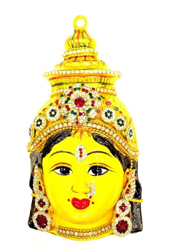 Metal Varamahalakshmi Face Set Jewellery (Yellow ) | eBay