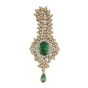 Designer Brooch Kundan Jewelry Set Groom Wedding Party Wearh | eBay