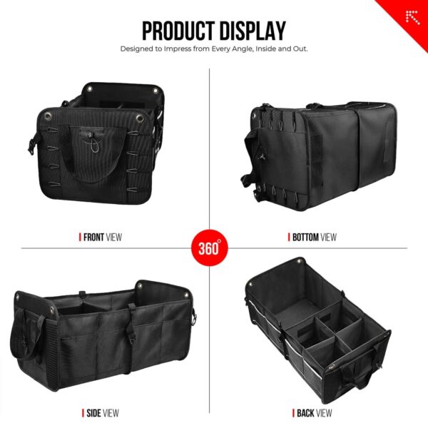 Automobiles Organizer - Trunk Diggy Bag - Collapsible Portable Multi Compartment | eBay - Image 2