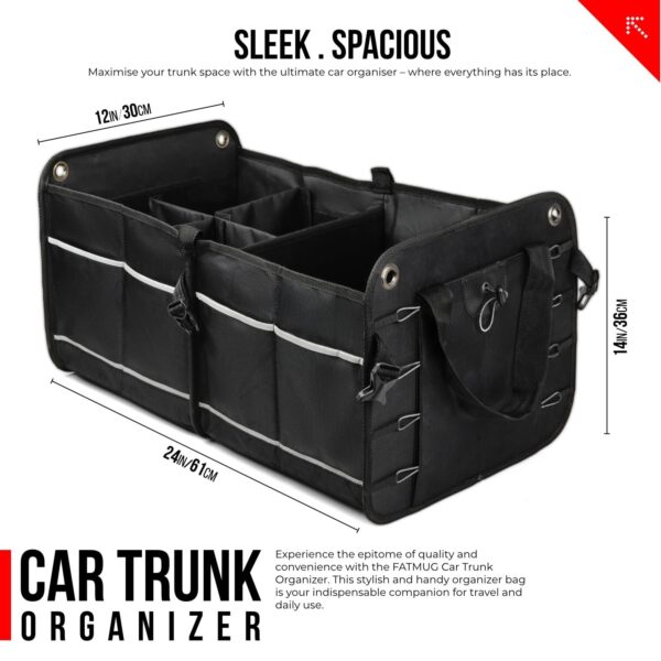 Automobiles Organizer - Trunk Diggy Bag - Collapsible Portable Multi Compartment | eBay - Image 5