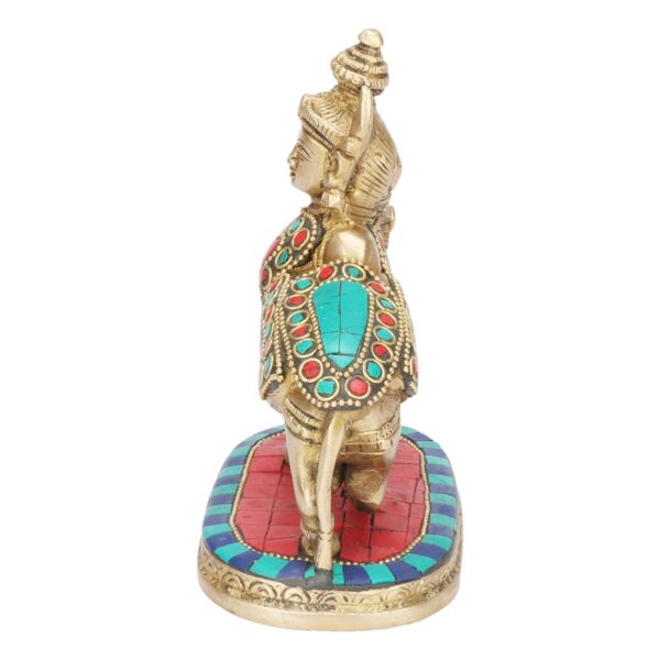 Kamadhenu Cow God Idol Religious Multicolor Gemstone Handwork Sculpture Figurine | eBay - Image 2