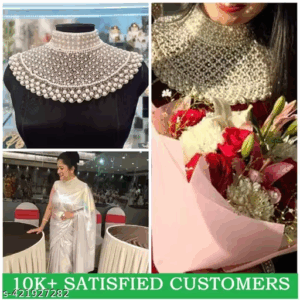 Designer white Poncho for Women and Girls | Fit for All Sizes | Heavy Hand Embro | eBay