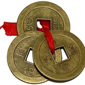Vastu/Feng Shui 1 Set of 3 Wealth Coins Showpiece Showpiecesize - 2.5 cm Copper | eBay