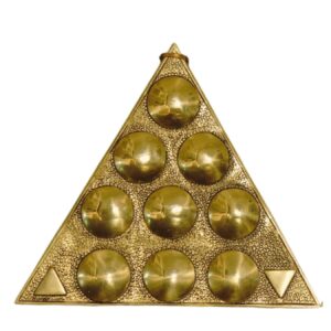 Golden Brass Sri Vastu Yantra Omkaram Guruji Advice - Size 8.5 Inch * 8.5 Inch- | eBay
