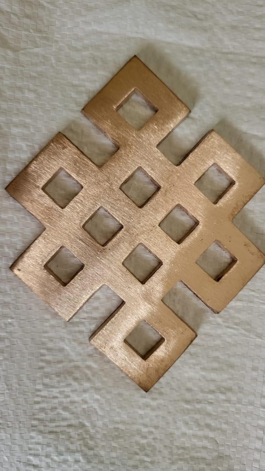 Vastu Copper Infinity Symbol Hanging, Endless Knot Wall Hanging (Size:- 6x4.5 In | eBay