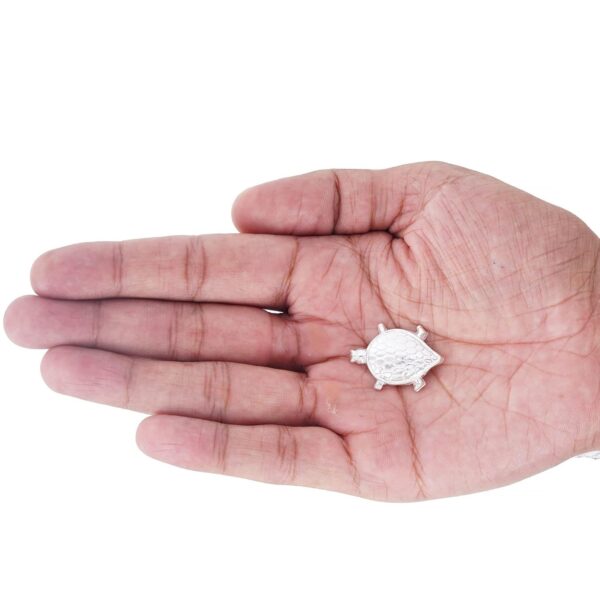 925 Silver Tortoise, Turtle for Home, Temple, Pooja Room & Good Luck Gift | eBay - Image 5