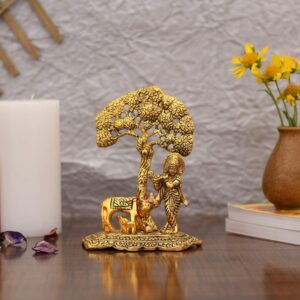 Modern Gift Centre | Pure Brass Shanku Chakra Hanging Wallplate with Garuda andM | eBay
