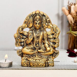 Hanuman ji Panchmukhi Hanuman Murti Bajrangbali Murti Religious Idol for Pooja R | eBay