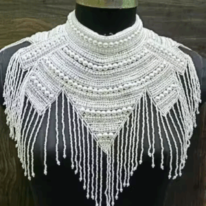 Women's White Pearl designer and stylish Ponchos Kundan Body Bride Party Jewelry | eBay