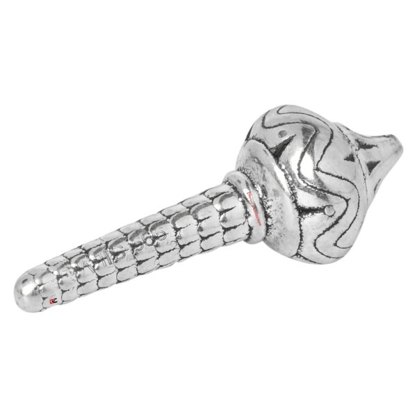 Pure Silver Hindu Religious Lord Hanuman/Bajrang Bali Gadha for Pooja, Temple De | eBay - Image 2
