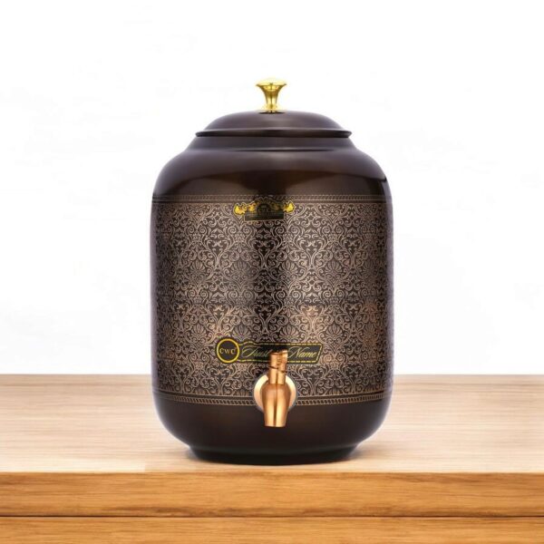 Pure Copper Dispenser 8 litres Antique itching | eBay