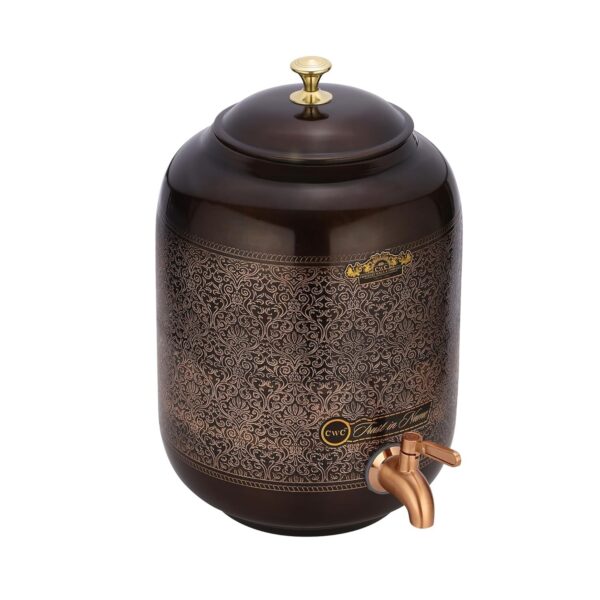 Pure Copper Dispenser 8 litres Antique itching | eBay - Image 5