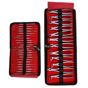 Dental Extraction Forcep (set of 12) & Conservative Kit/Filling Instrument kit