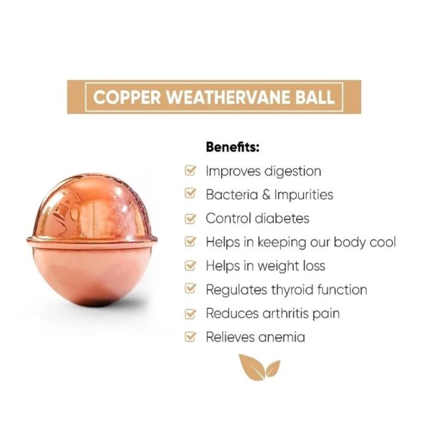 Ayurvedic Copper Ball Drinking Water Purification & Infusion, Copper Metal Ball | eBay - Image 4