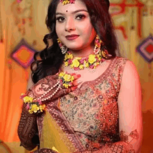 Artificial Flower Jewellery Set Use For Haldi/Mehandi/Baby Shower Flower Set For | eBay
