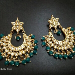 Kundan Bridal Meena Indian Wedding Jewelry Traditiona Handmad Earrings Party Wei | eBay