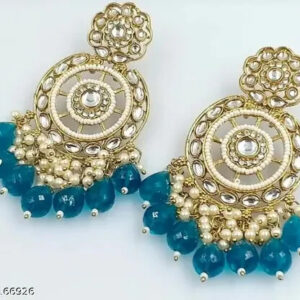 Indian Meena Kundan Latest Gift For women girl Tops Earrings Jewelry Jewellery S | eBay
