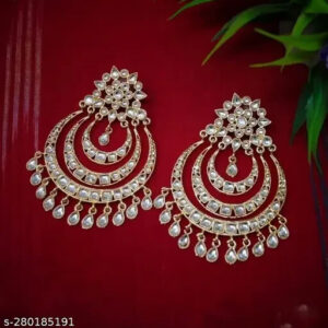 Indian Meena Kundan Latest Gift For women girl Tops Earrings Jewelry Jewellery n | eBay