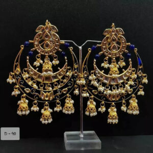 Kundan Bridal Meena Indian Wedding Jewelry Traditiona Handmad Earrings Party Weq | eBay