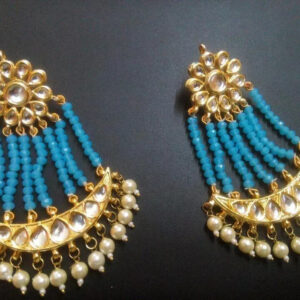 Bridal Kundan Meena Indian Wedding Jewelry Traditiona Handmad Earrings Party Sek | eBay
