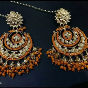 Bridal Kundan Meena Indian Wedding Jewelry Traditiona Handmad Earrings Party Sel | eBay