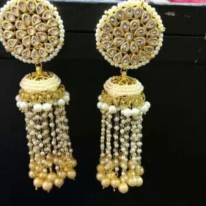 Kundan Bridal Meena Indian Wedding Jewelry Traditiona Handmad Earrings Party Wec | eBay