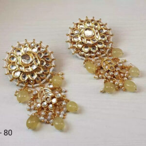 Kundan Bridal Meena Indian Wedding Jewelry Traditiona Handmad Earrings Party Wee | eBay