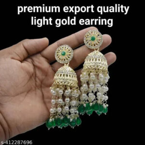 Indian Meena Kundan Latest Gift women girl Tops Earrings Jewelry Jewellery bahuf | eBay