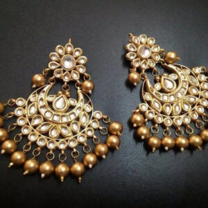 Bridal Kundan Meena Indian Wedding Jewelry Traditiona Handmad Earrings Party Seo | eBay