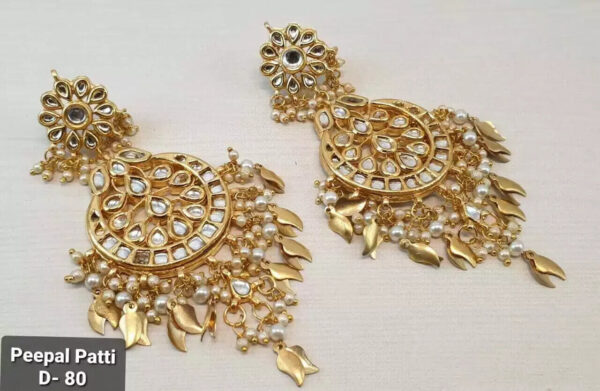 Bridal Kundan Meena Indian Wedding Jewelry Traditiona Handmad Earrings Party Sss | eBay